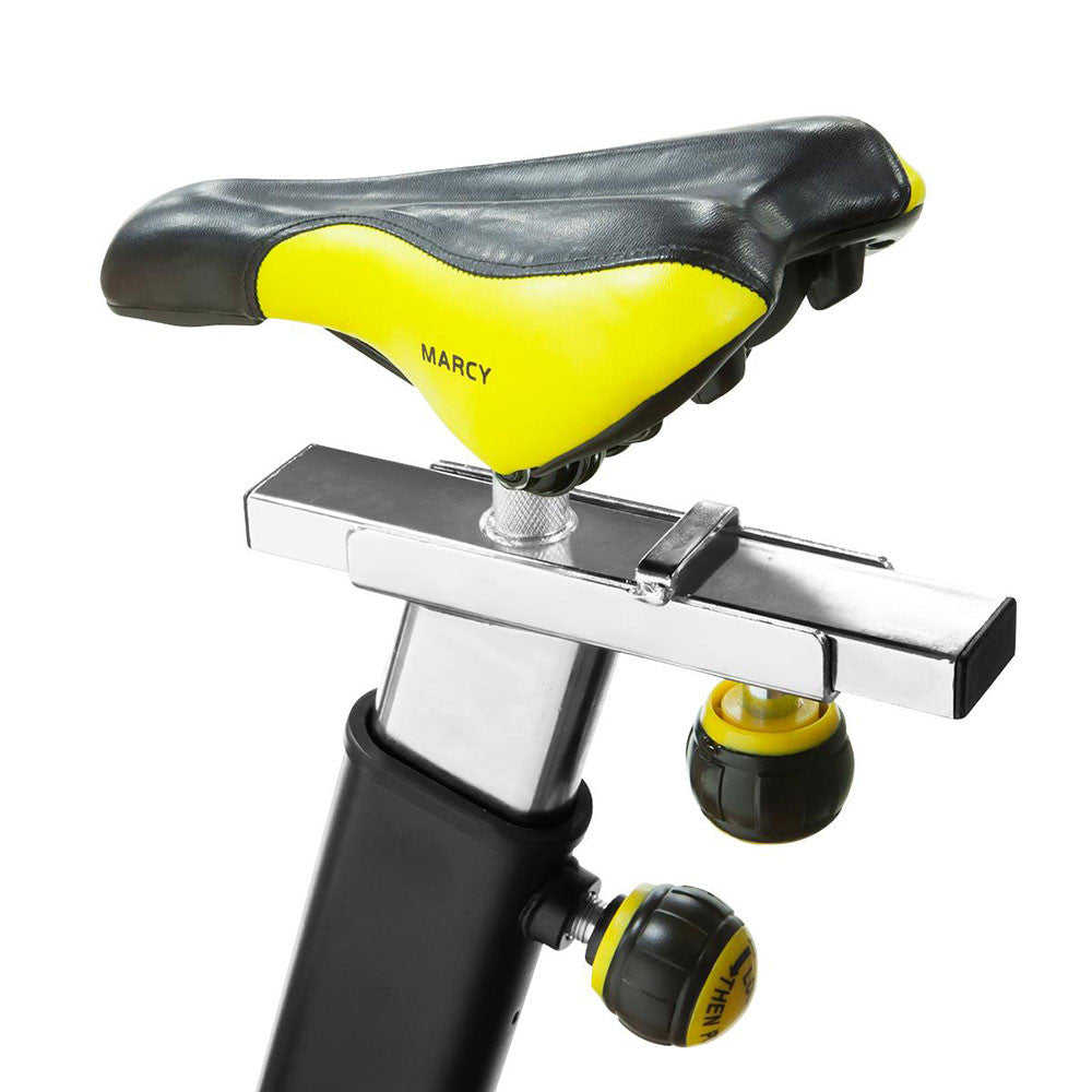 Marcy Revolution Cycle JX 7038 - Premium Indoor Cycling Bike for Home Gym Workouts | Perfect for Cardio Training, Weight Loss & Fitness Enthusiasts