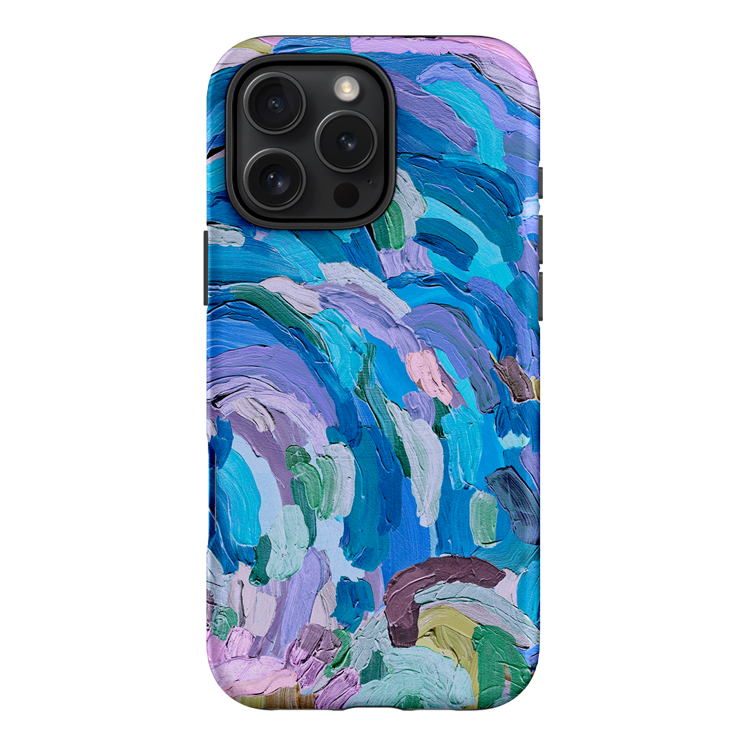 Stylish & Durable Shockproof Phone Case for iPhone & Samsung - Trendy Sun & Cloud Design - Perfect for Outdoor Activities, Travel & Daily Use