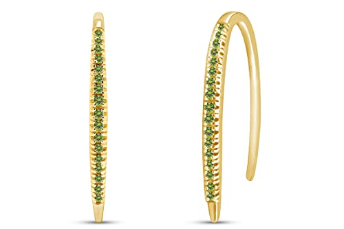 Yellow Gold Over : Simulated Peridot