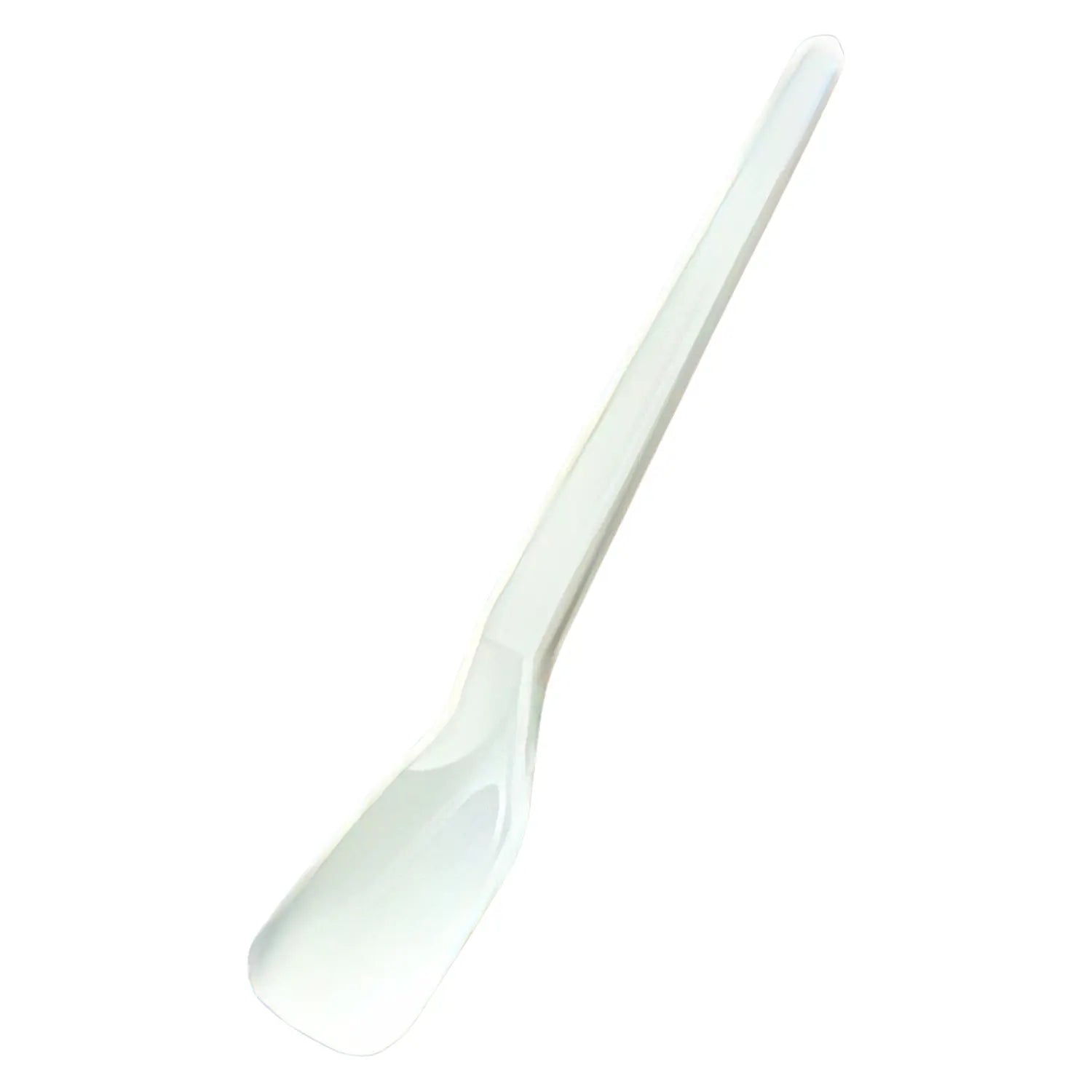 EBM Polyethylene Disposable Ice Cream Spoons - 500 Pack | Durable, BPA-Free Plastic Spoons for Parties, Desserts & Catering