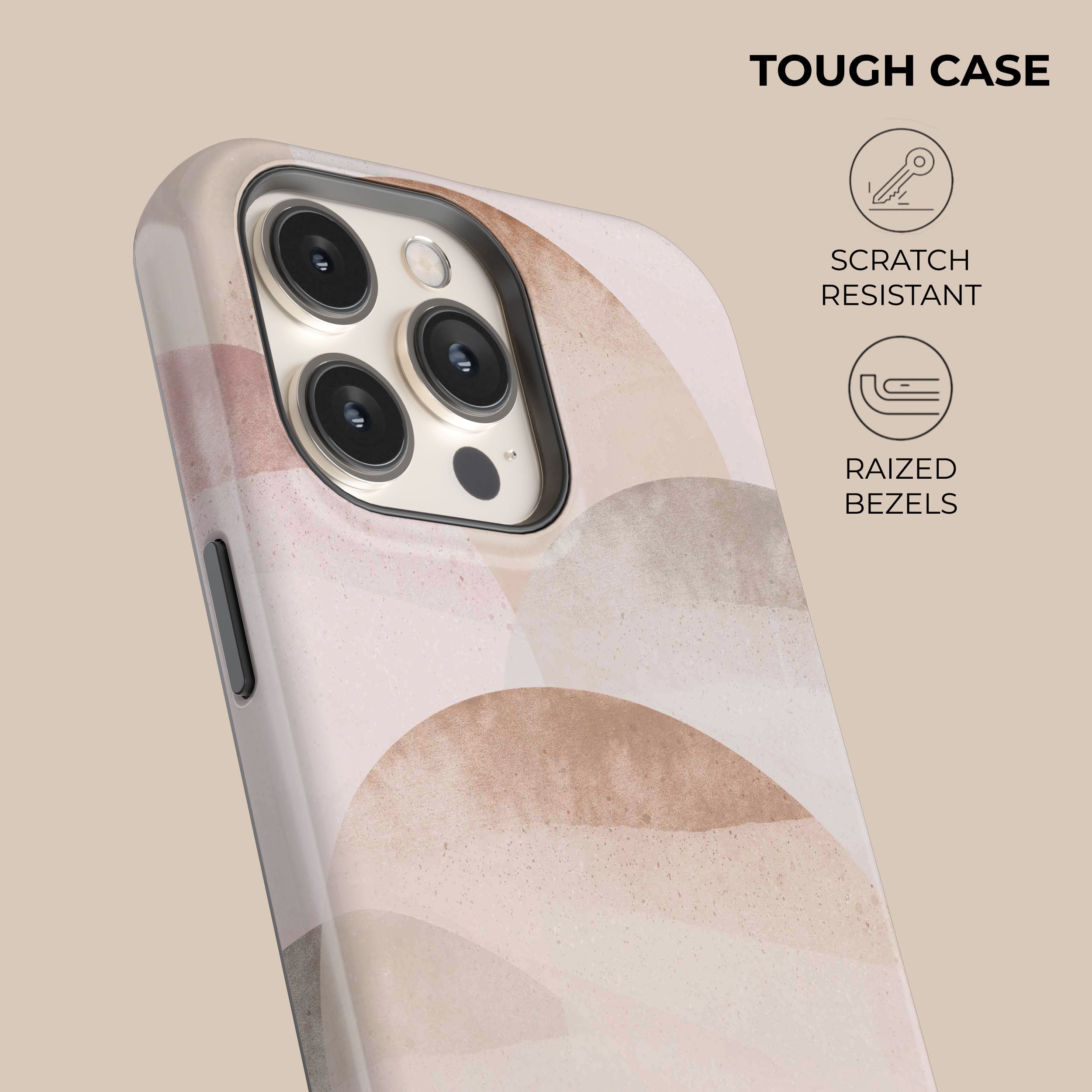 Elegant Blush Pink Phone Case - Slim Protective Cover for iPhone & Samsung | Perfect for Everyday Use, Travel & Gifting
