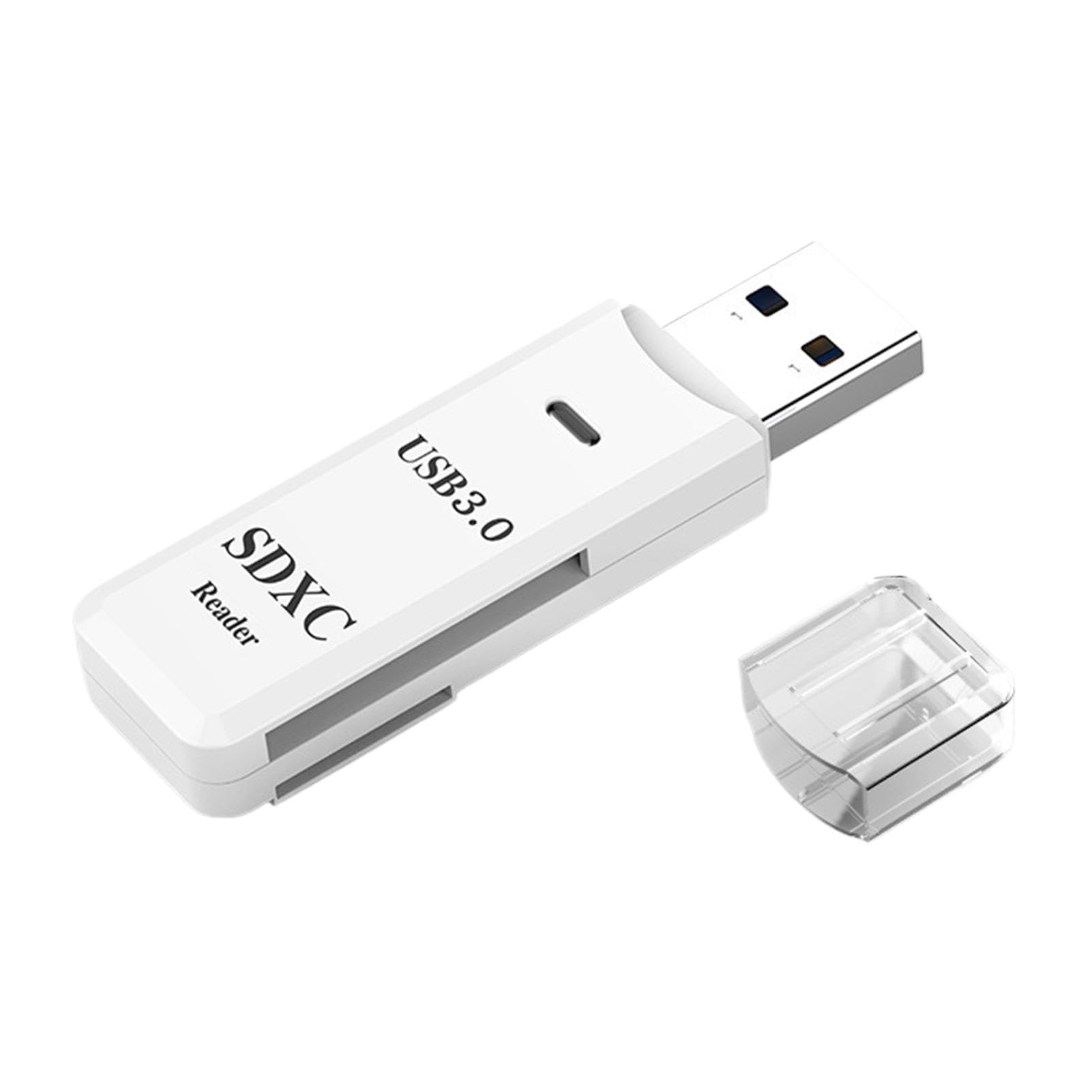 High-Speed 5Gbps TF Card Reader with OTG Adapter - Dual Slot USB 3.0 Memory Card Reader for PC, Laptop, Camera, Smartphone - Perfect for Photo Transfer, Data Backup & Mobile File Management