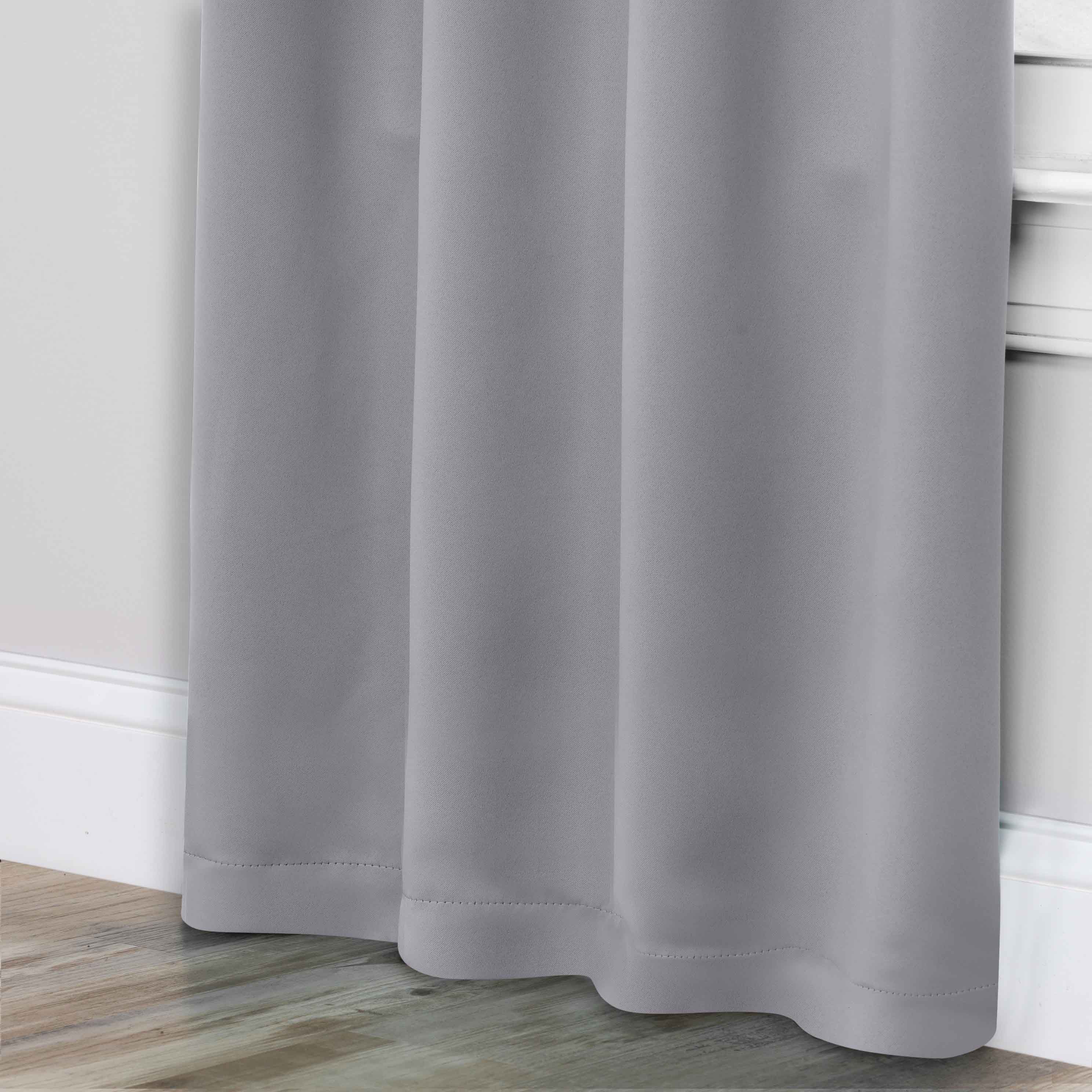 Machine Washable Blackout Curtains Set of 2 - Solid Color Room Darkening Window Treatments for Bedroom, Living Room & Nursery