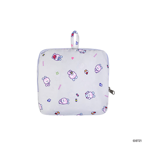 BT21 Minini Travel Tote Bag - Cute Cartoon Character Tote for Women | Lightweight & Durable Shopping Bag for Travel, Beach, Work & Daily Use