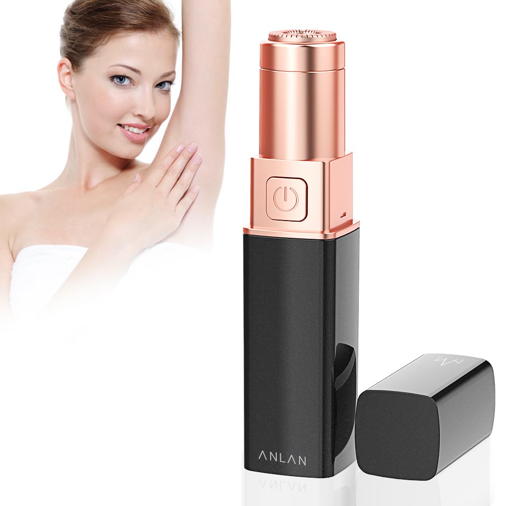 Best Women's Electric Shaver for Smooth Skin - Rechargeable & Waterproof Bikini Trimmer - Painless Hair Removal for Legs, Underarms & Bikini Area - Perfect for Travel & Quick Grooming at Home