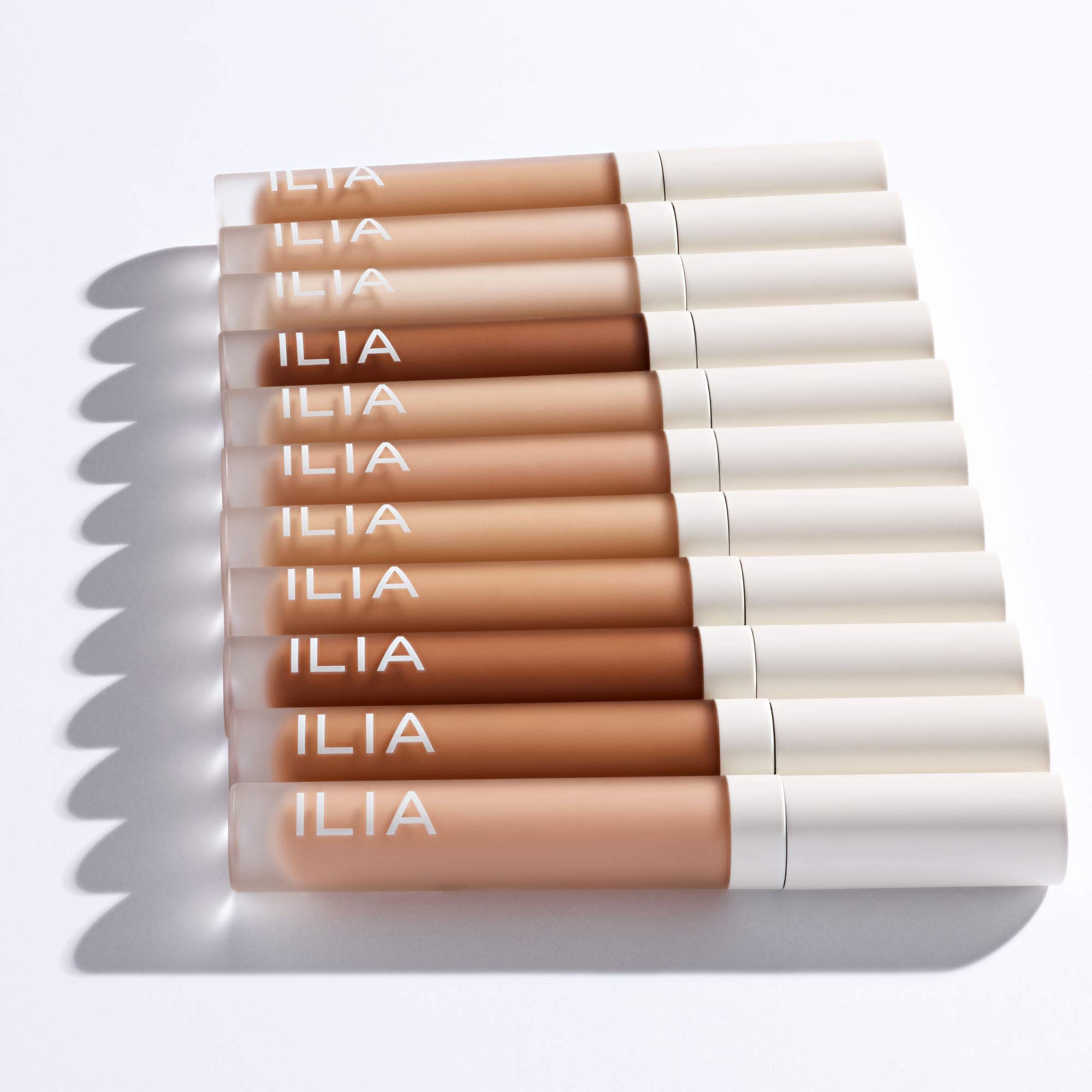 ILIA True Skin Serum Concealer - Non-Comedogenic, Cruelty-Free & Vegan Makeup for Sensitive Skin | Reduces Dark Circles & Blemishes (Mallow SC.25, 0.16 oz/5ml) | Perfect for Daily Wear, Office & Special Occasions