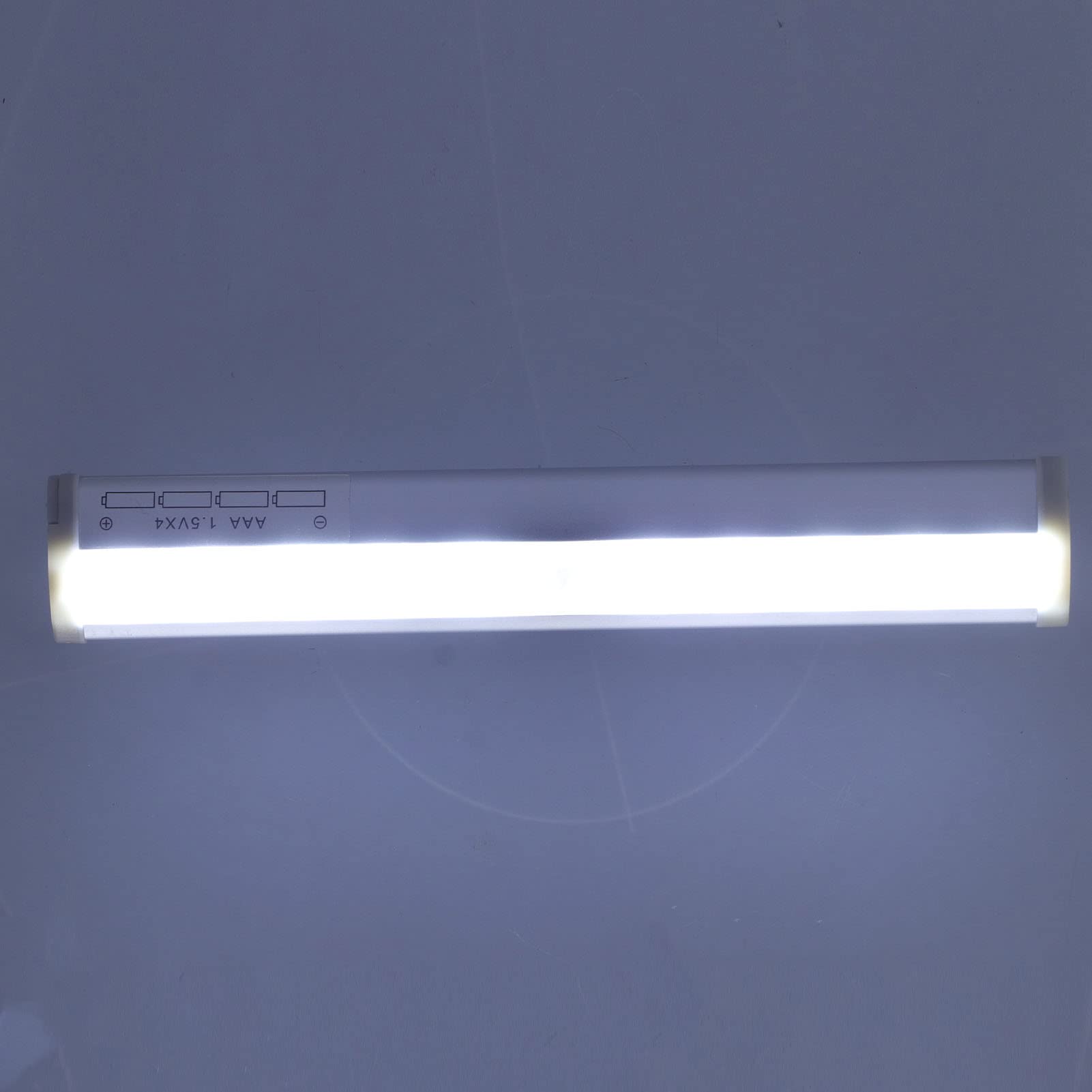 FTVOGUE 10LED Under Cabinet Lights with Motion Sensor - Battery Powered Closet Lighting for Kitchen, Wardrobe, Cupboard (White Light) - Perfect for Nighttime Safety & Convenient Storage Access