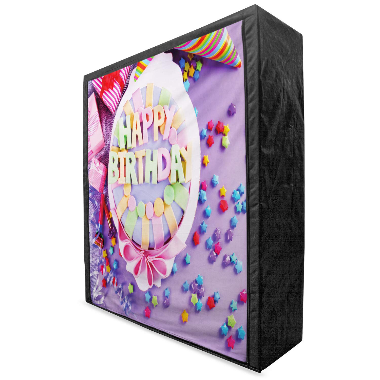 Ambesonne Birthday Portable Fabric Wardrobe - 59