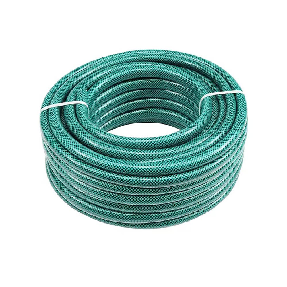 30M PVC Anti-Explosion Industrial Hose - 12mm Inner Diameter Green Plastic Hose for Home & Machinery - Durable, Flexible for Water Transfer, Gardening & Workshop Use