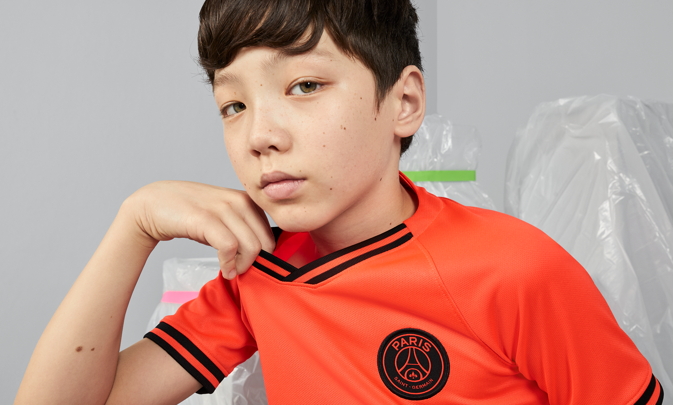Nike Jordan x Paris Saint Germain 2019/20 Stadium Away Big Kids' Soccer Jersey - Authentic PSG Football Shirt for Youth - Perfect for Match Day, Training & Fan Support