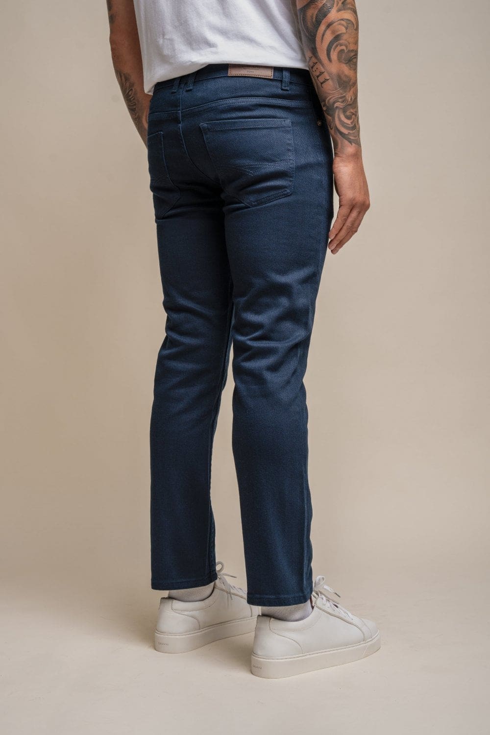 Cavani Milano Premium Steel Denim Jeans for Men - Slim Fit Stretch Comfortable Designer Jeans | Perfect for Casual Wear, Office & Night Out