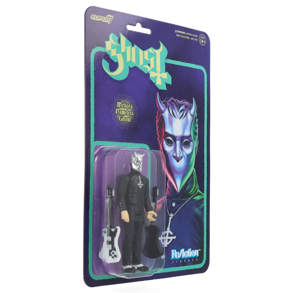 Meliora Nameless Ghoul Ghost ReAction Figure - Collectible Action Figure for Ghost Band Fans | Perfect for Display, Gifts & Pop Culture Collectors