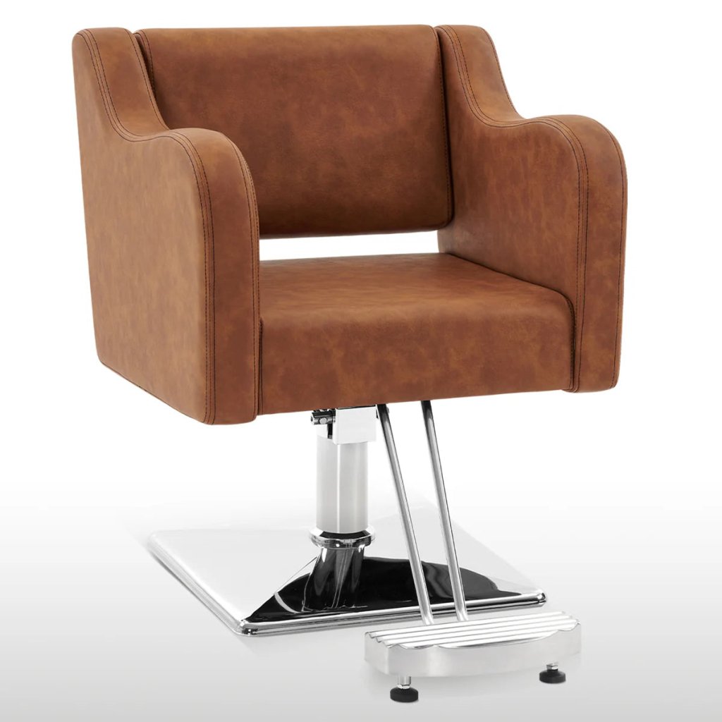Premium Salon Styling Chair - Luxury Beauty Salon Chair with Ergonomic Design & Padded Comfort for Hairdressers, Barbers & Stylists | Perfect for Hair Salons, Barber Shops & Home Styling Stations