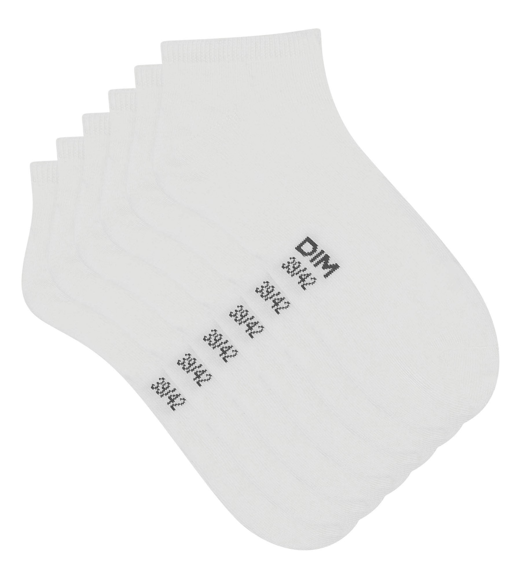 3 Pairs Women's Low-Cut Socks White Cotton - Soft & Breathable for Everyday Wear, Workouts & Casual Outfits