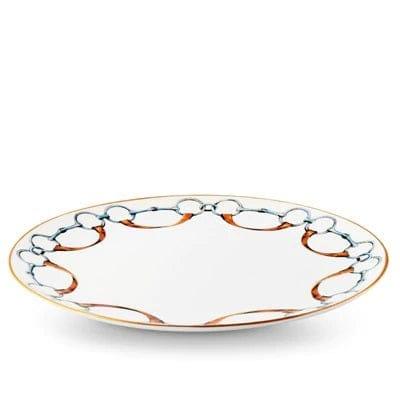 Premium Bone China Snaffle Bit Dinnerware Set - Elegant Horse-Themed Tableware for Fine Dining & Special Occasions