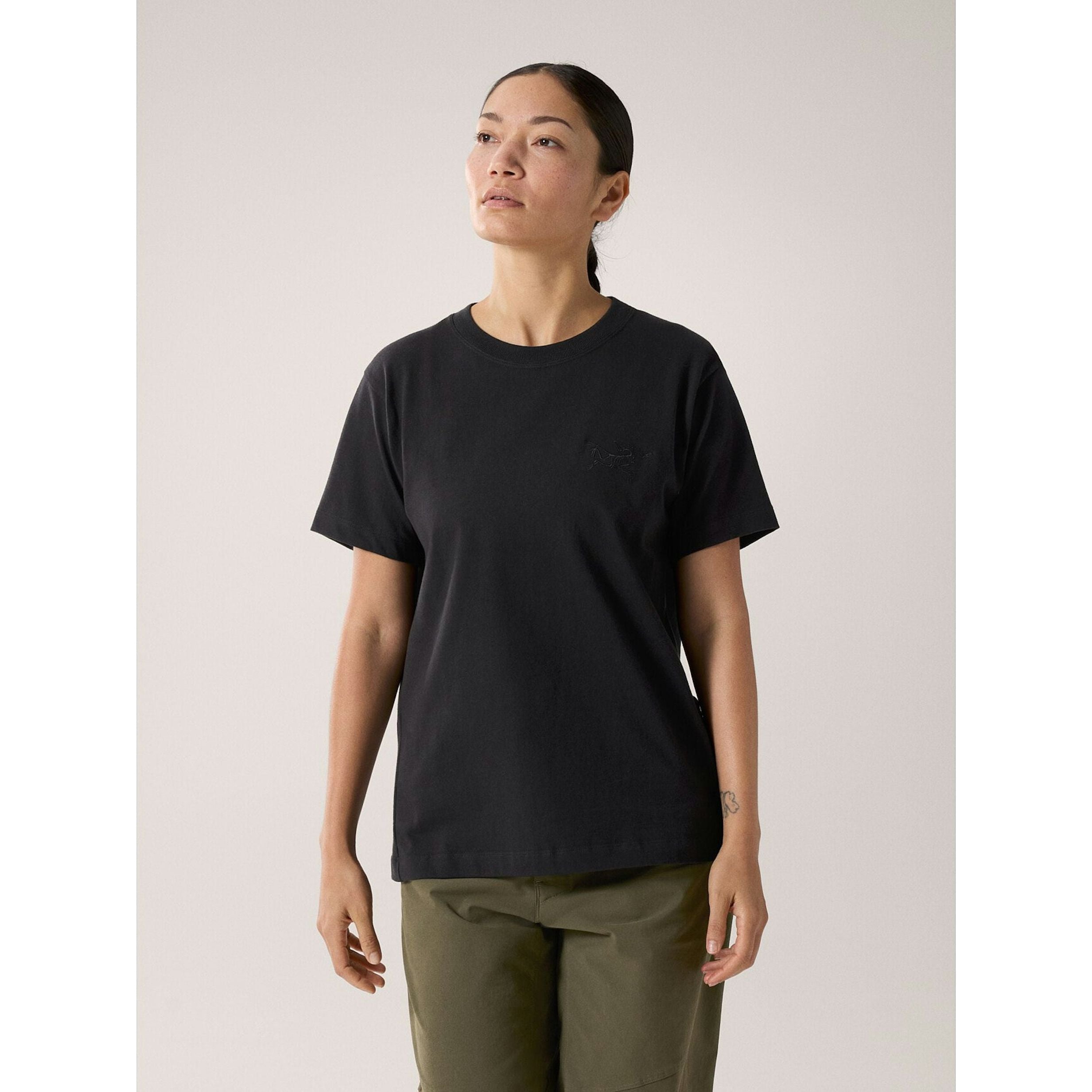 Arc'teryx Women's Kragg Cotton Short Sleeve Crew Shirt - Lightweight & Breathable for Hiking, Camping & Outdoor Adventures