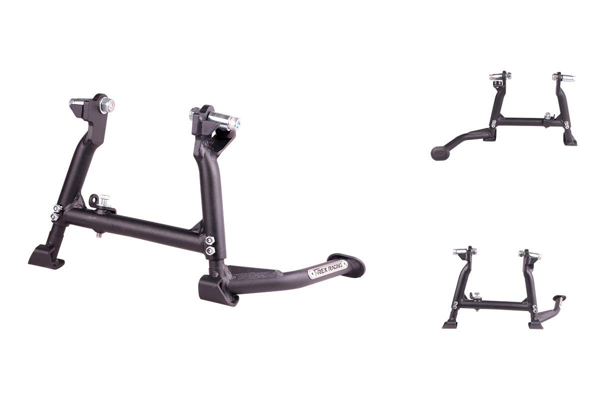 T-Rex Racing Adjustable Center Stand for BMW G650GS 2008-2017 - Motorcycle Kickstand for Easy Parking & Maintenance