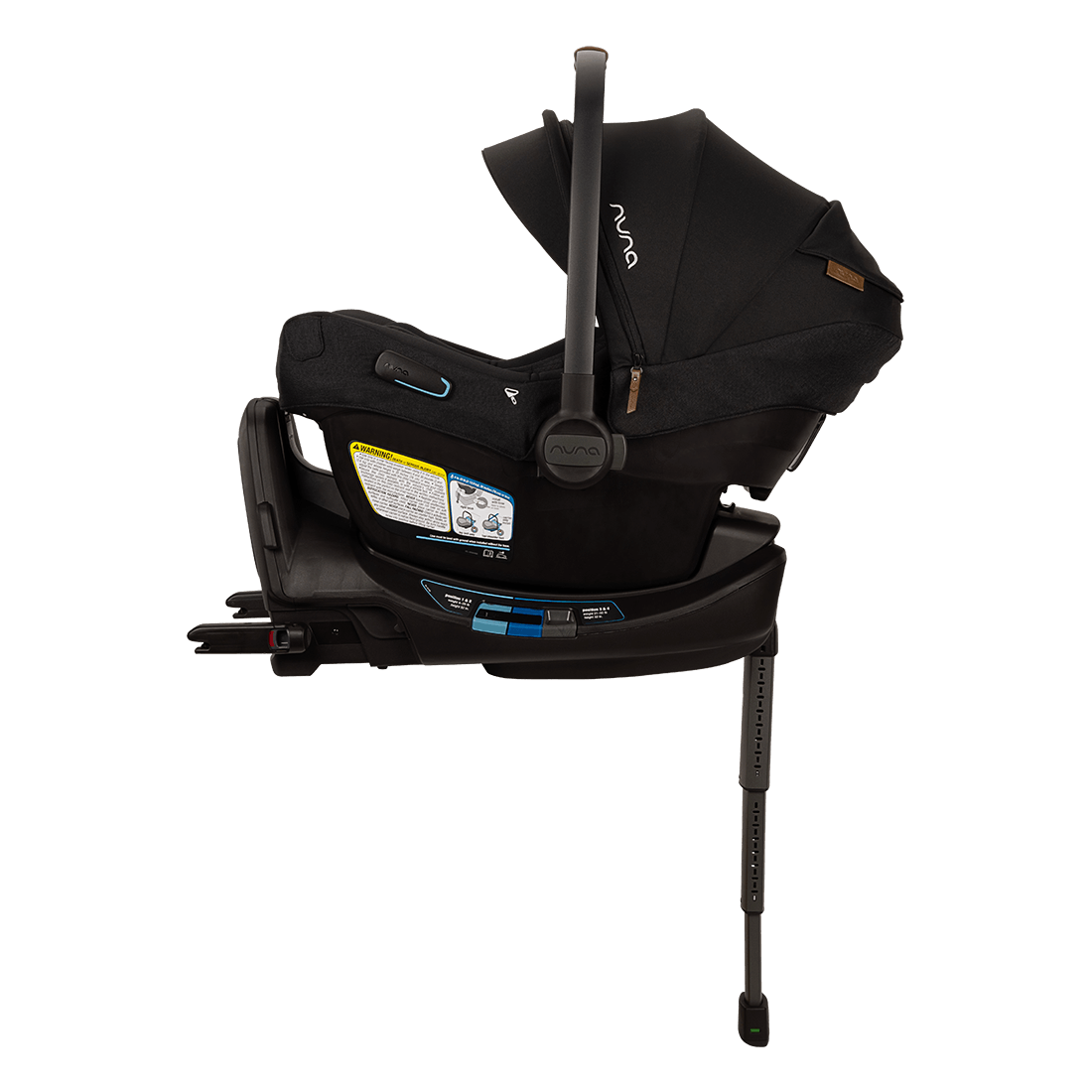 Nuna PIPA Aire RX Infant Car Seat with PIPA RELX Base - Lightweight & Safe Baby Car Seat for Newborns - Perfect for Travel, Daily Commutes & Family Road Trips
