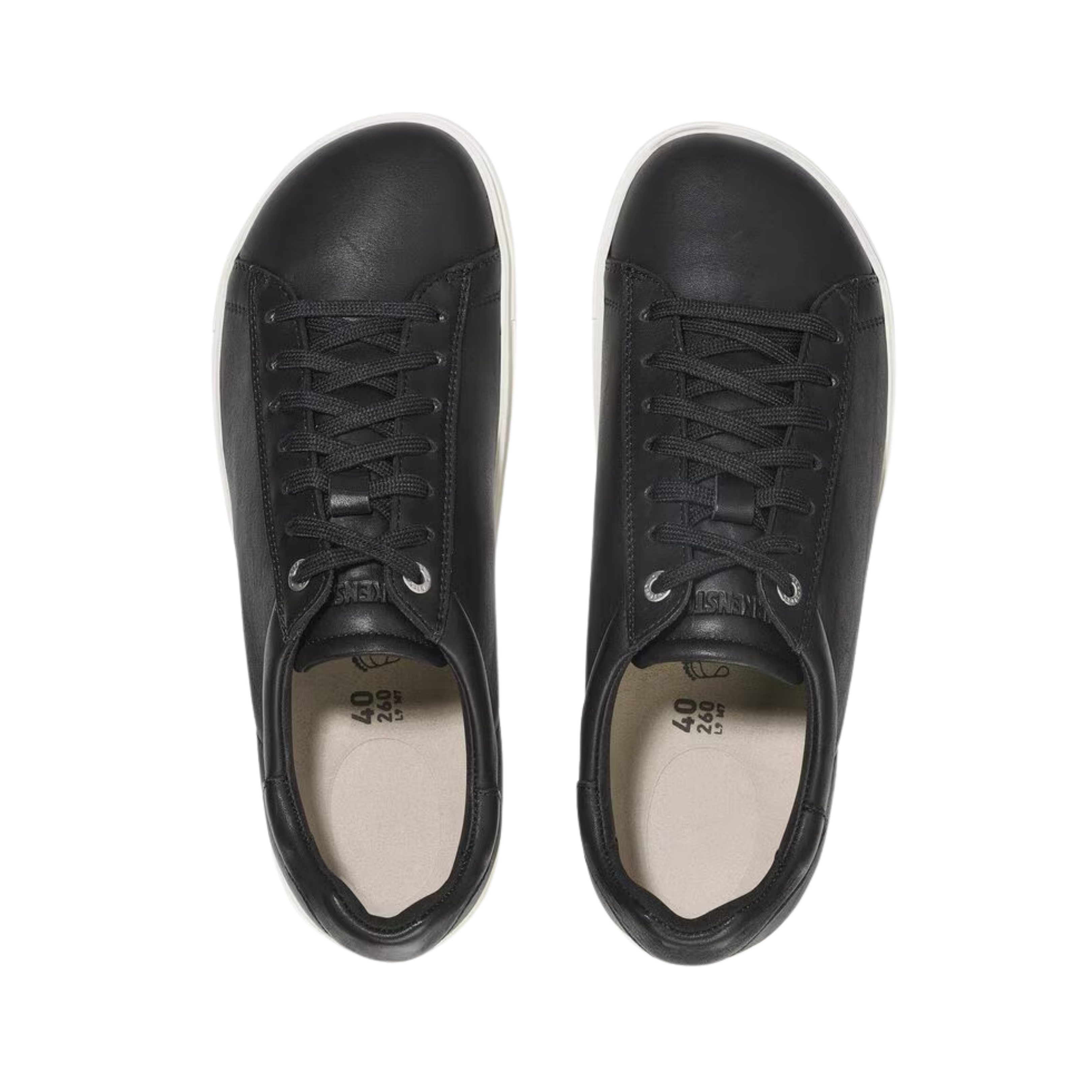 Women's Black Leather Bend Low Shoes - Comfortable & Stylish for Casual Wear, Work & Everyday Outfits