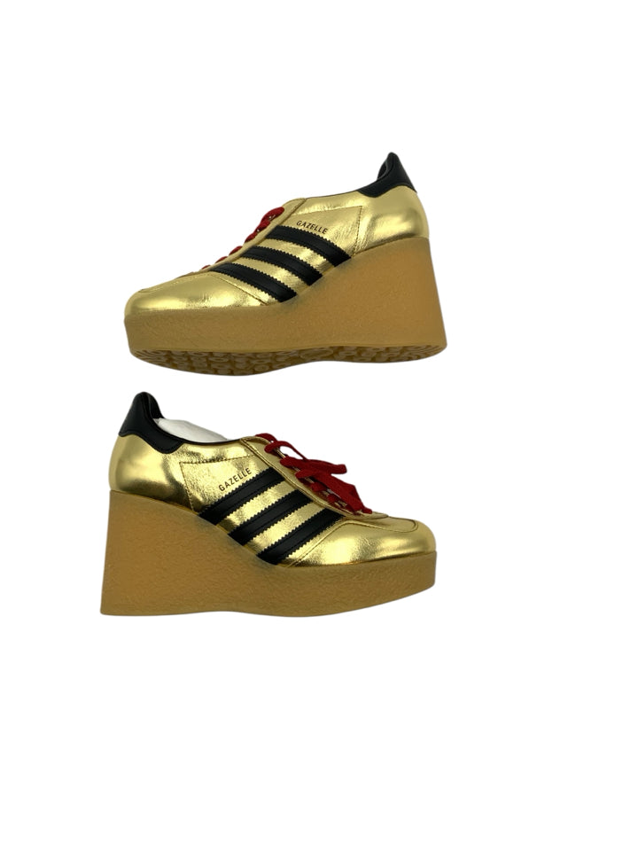 Gucci x Adidas Gazelle Wedge Sneakers for Women - Size 37.5 (US 7.5) | Fashionable Platform Sneakers for Casual Wear, Street Style & Everyday Comfort