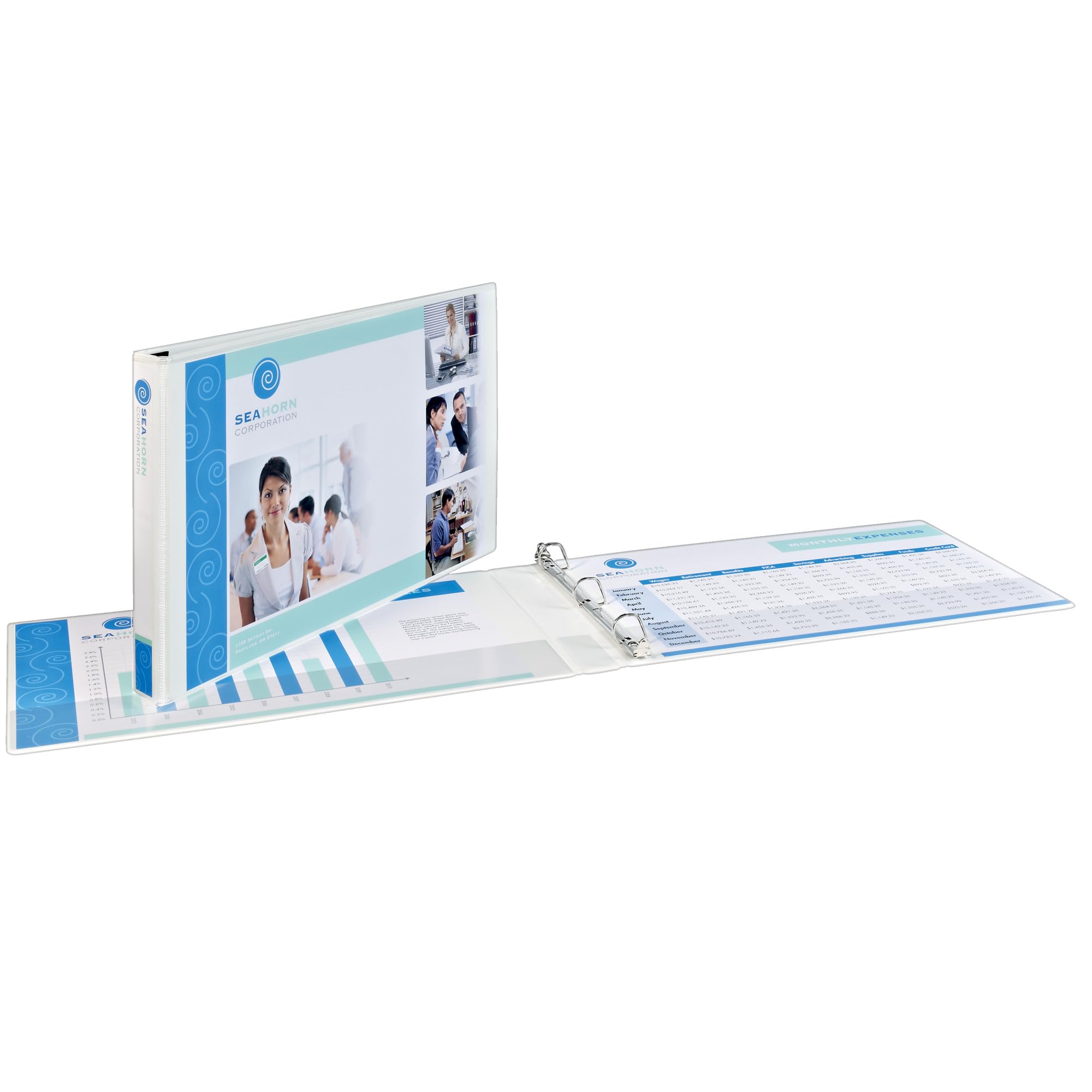 Avery Heavy-Duty 3-Ring Binder with 1.5