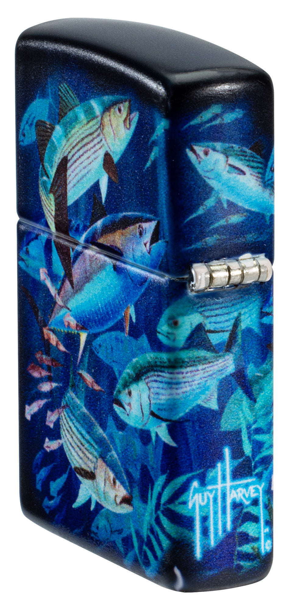 Guy Harvey School of Fish Design T-Shirt - Premium Graphic Tee for Men & Women - Ocean & Marine Life Inspired Apparel - Perfect for Fishing, Beach, and Outdoor Activities