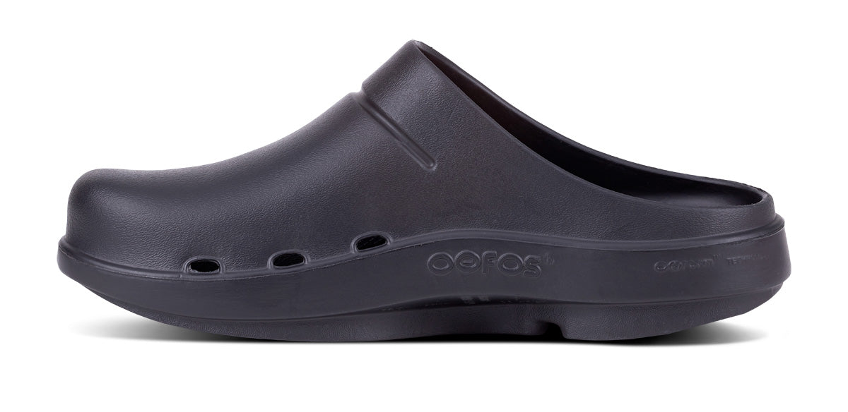 Men's OOcloog Clogs - Comfortable Slip-On Shoes for Men, Black | Perfect for Garden, Beach, and Indoor Use