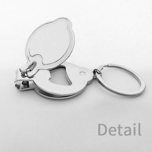 Premium Stainless Steel Hainanese Chicken Rice Nail Clippers - Professional Grooming Scissors for Home, Travel & Salon Use