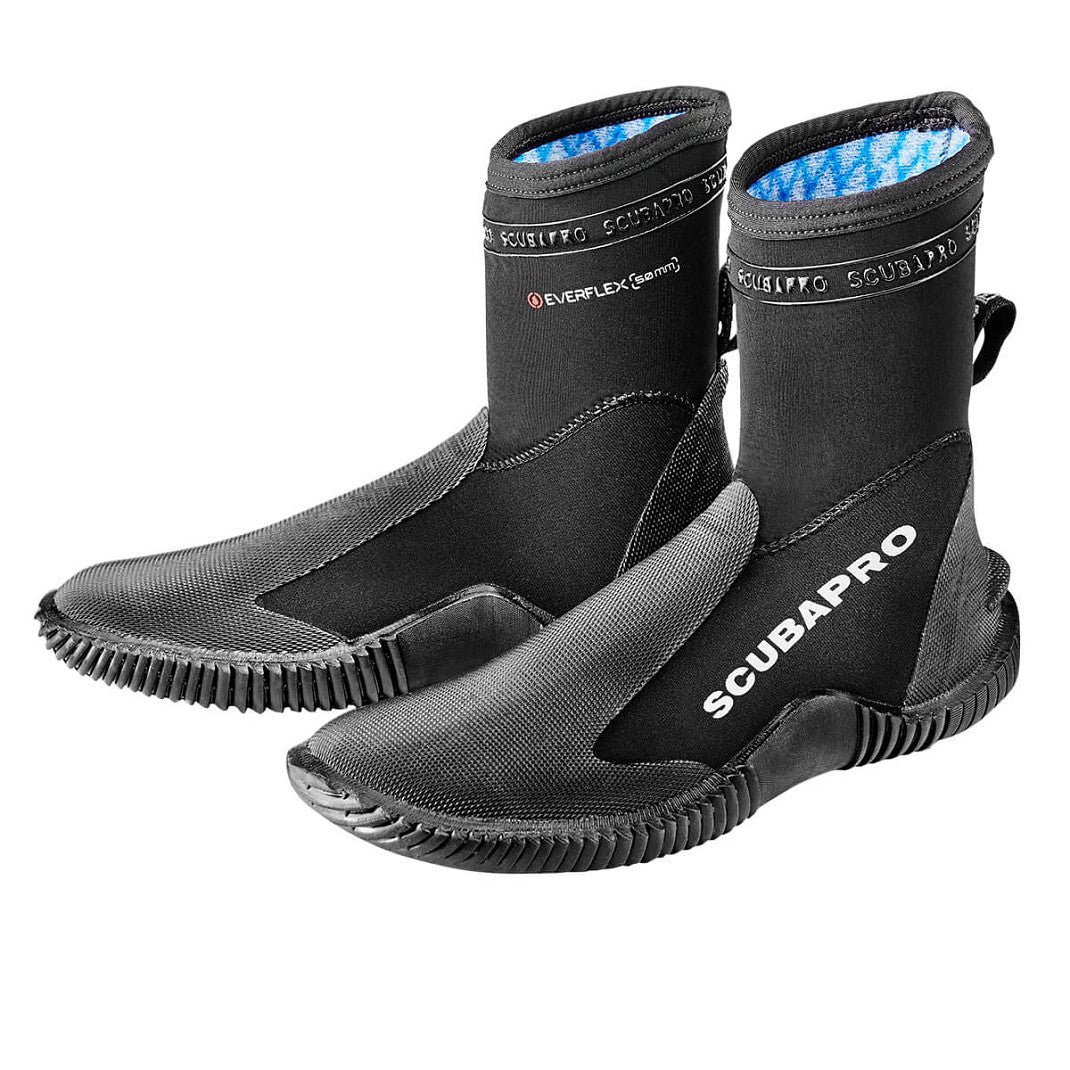 Scubapro Everflex Arch Dive Boot 5mm - Premium Neoprene Scuba Diving Booties for Warm Water & Cold Water Diving - Perfect for Snorkeling, Spearfishing & Water Sports