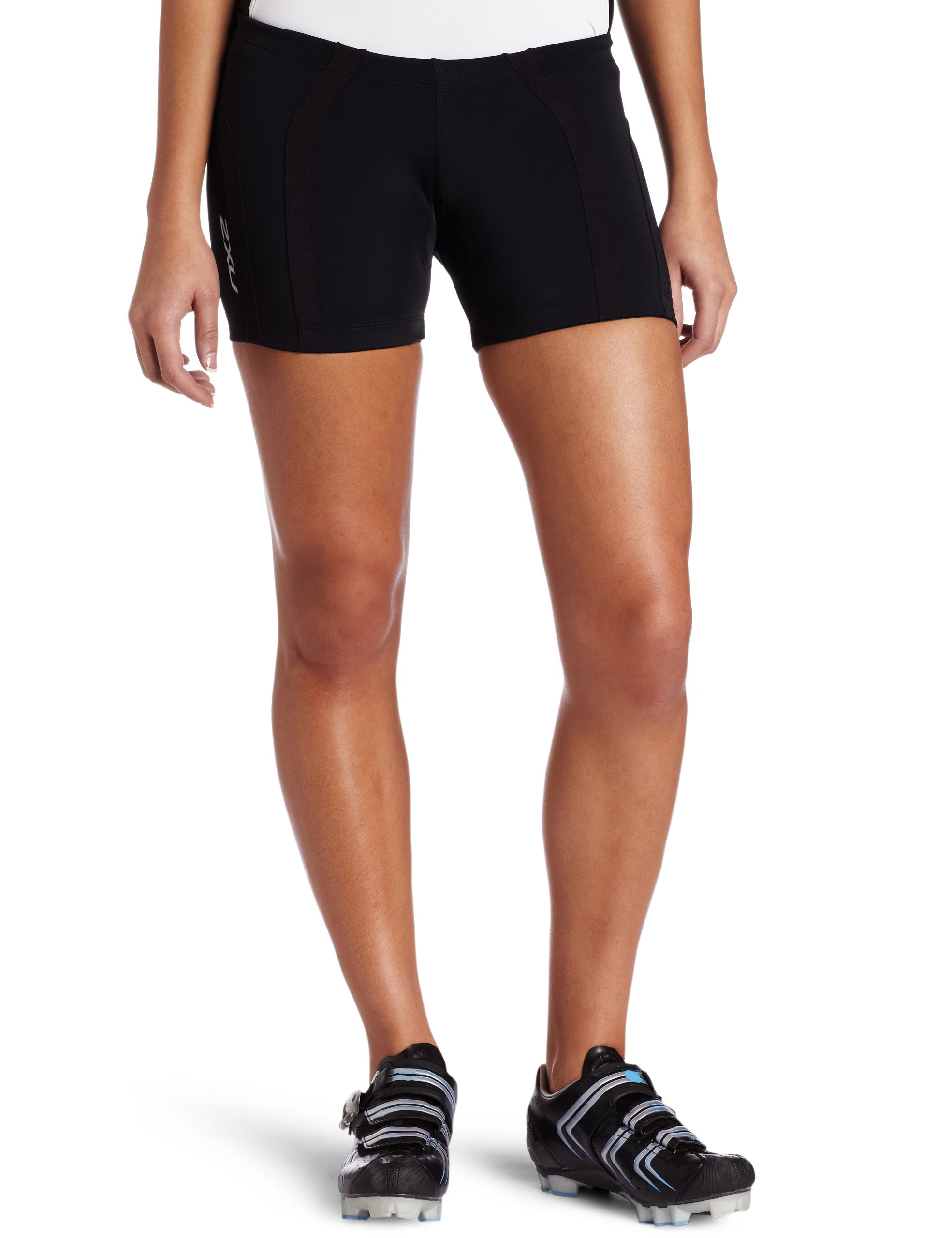 2XU Women's Performance Hipster Shorts - High Waist Workout Shorts for Running, Yoga & Gym - Moisture Wicking & Breathable Activewear