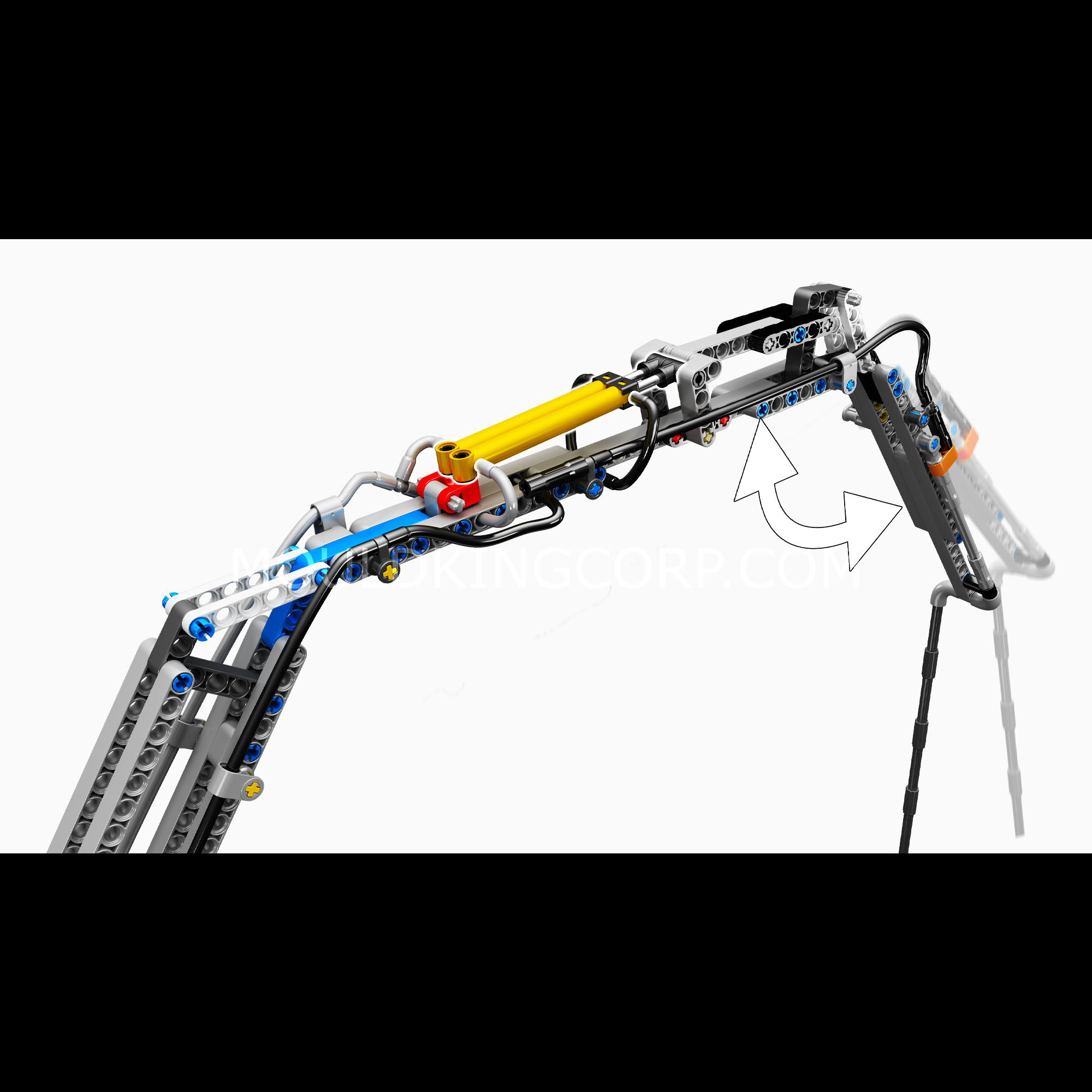Mould King 19014 Pneumatic Concrete Pump Truck Building Blocks Set - 2,132 PCS STEM Construction Toy for Kids & Adults - Perfect for Creative Play, Engineering Projects & Collectors