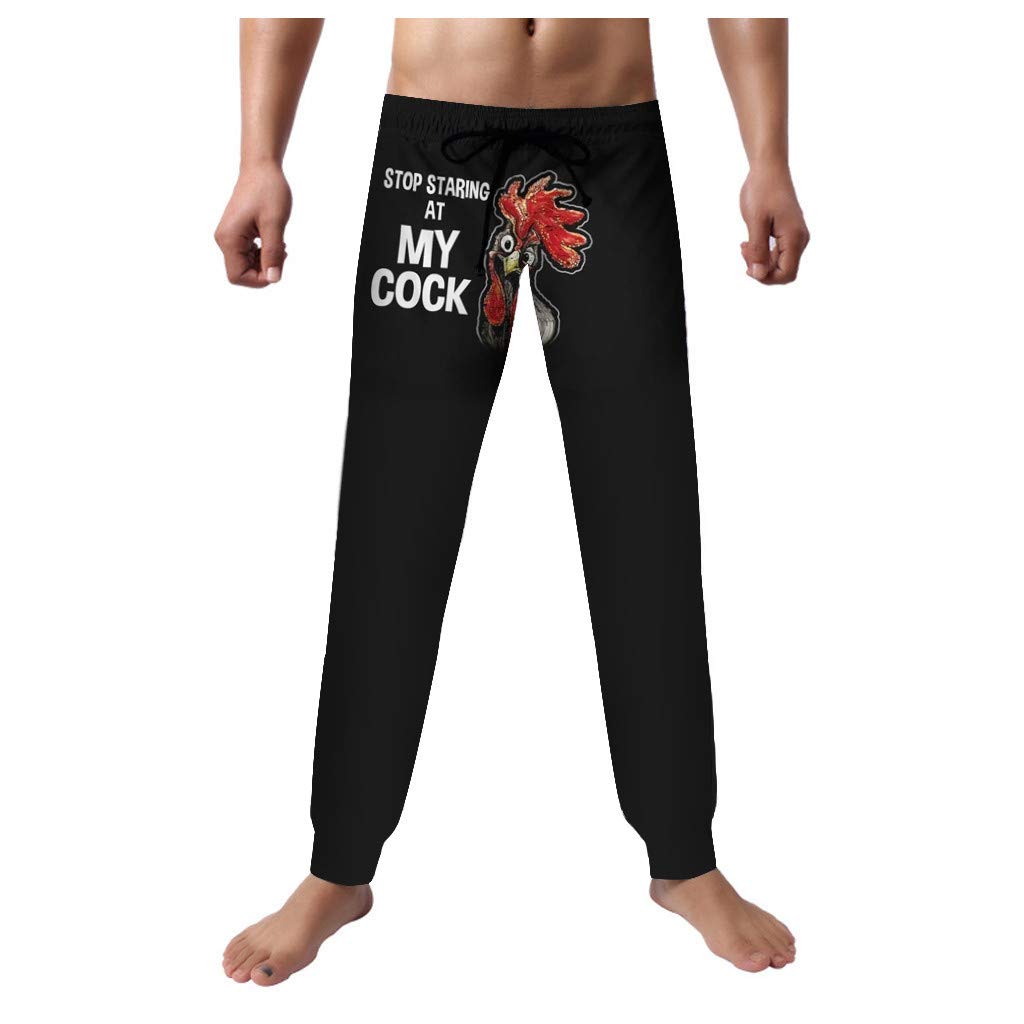 Funny Turkey Chicken Pajama Pants for Men - Comfortable Lounge Wear for Home