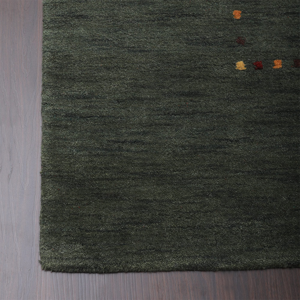 Premium Hand-Knotted Wool Rug from Cebu - Soft & Durable for Living Room, Bedroom, or Office Decor