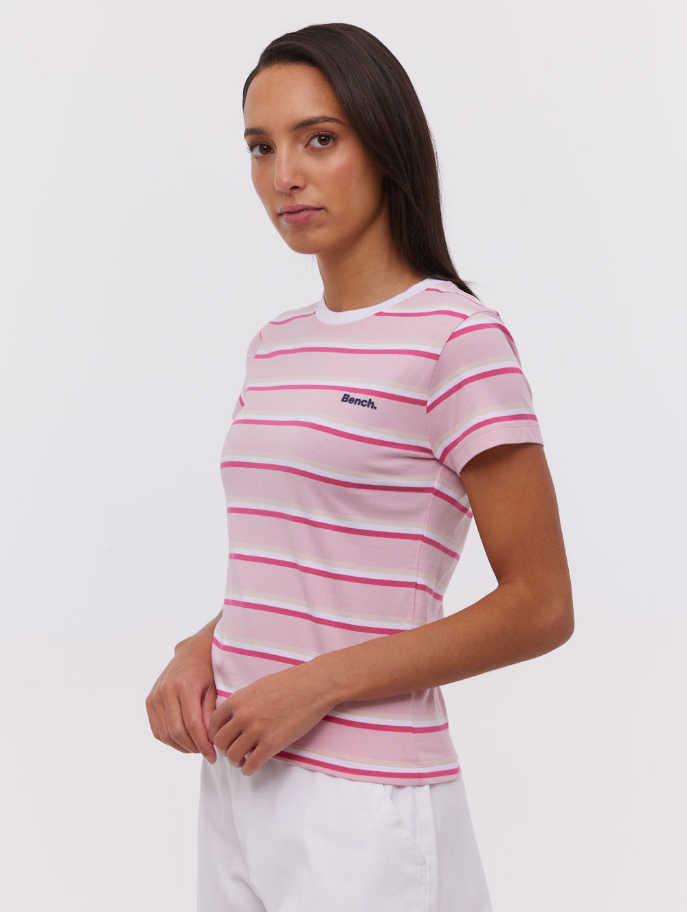 Hollier Multi Striped T-Shirt for Men - Comfortable Casual Tee with Stylish Stripes - Perfect for Everyday Wear, Outings, and Relaxing at Home