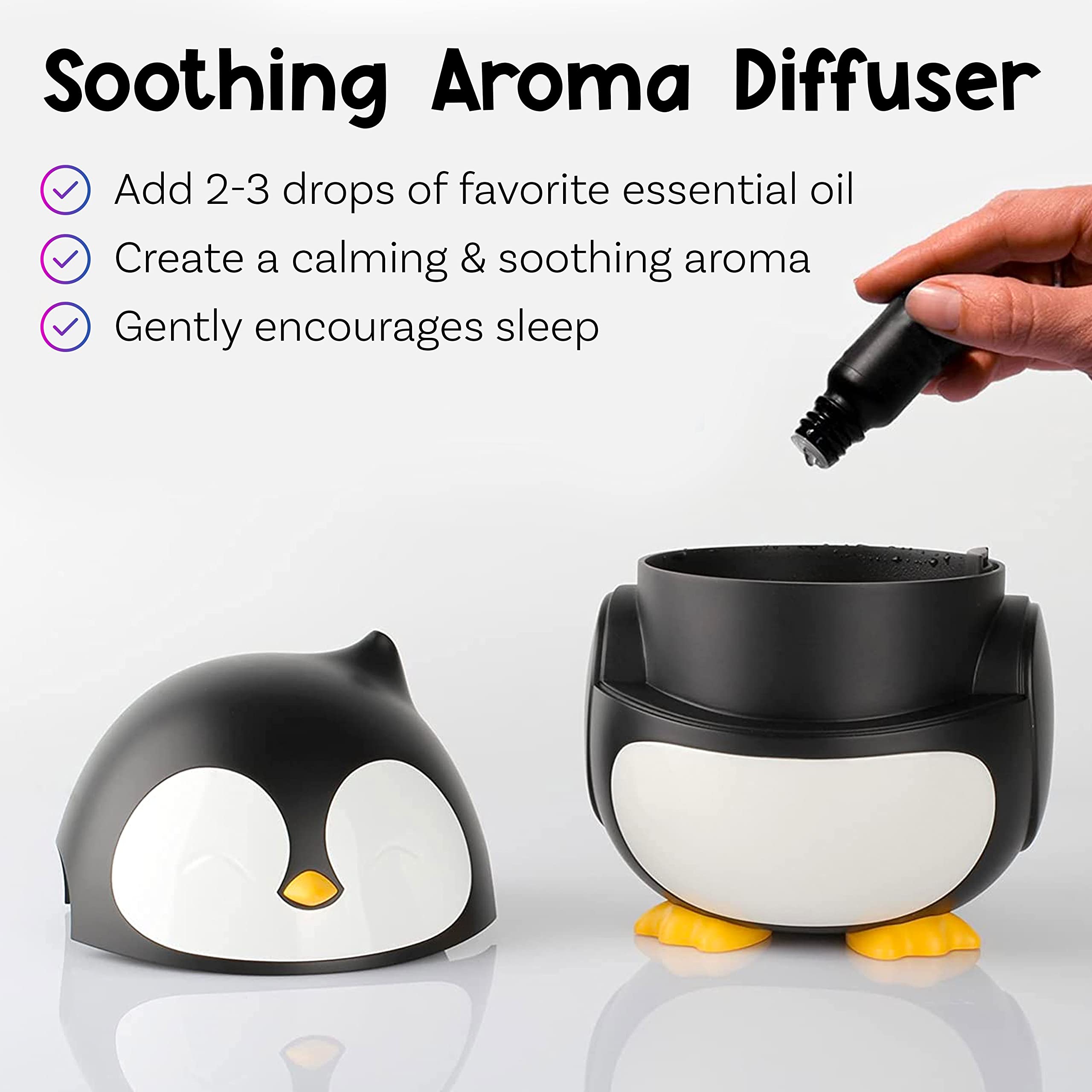 Sweet Dreams 4-in-1 Baby Sleep Machine with Humidifier, Aroma Diffuser & White Noise Sound Machine for Newborns, Toddlers & Kids - Perfect for Nursery, Bedtime & Soothing Fussy Babies