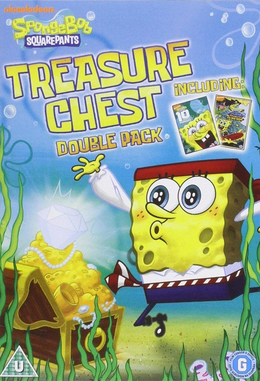 SpongeBob Squarepants: Treasure DVD - Classic Animated Comedy Movie for Kids & Family Movie Night