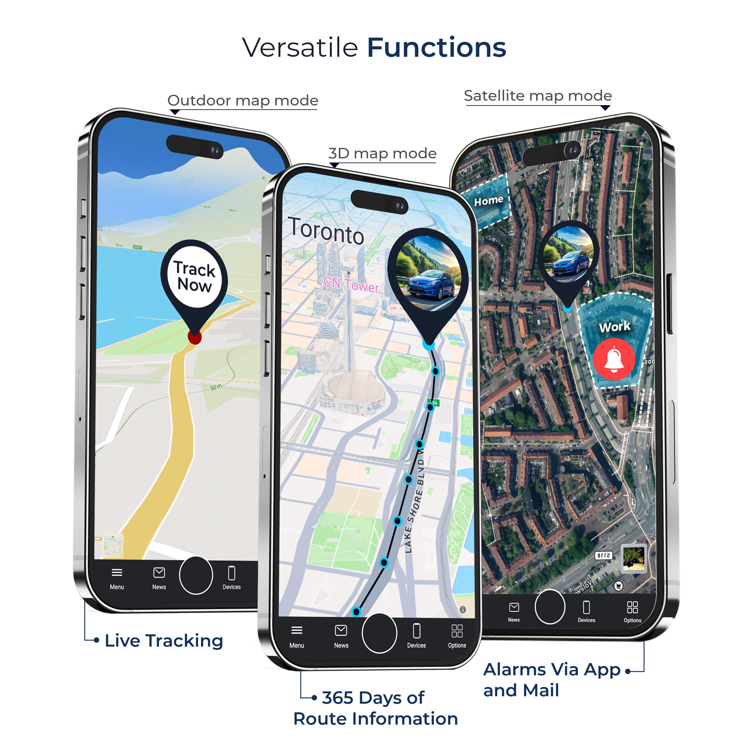 4G LTE GPS Tracker for Vehicles - SALIND Magnetic Car Tracker with 70-Day Battery Life, Waterproof & Splash Proof Design, Strong Built-in Magnet for Easy Installation on Any Metal Surface | Perfect for Fleet Management, Teen Driver Monitoring & Anti-Theft Protection