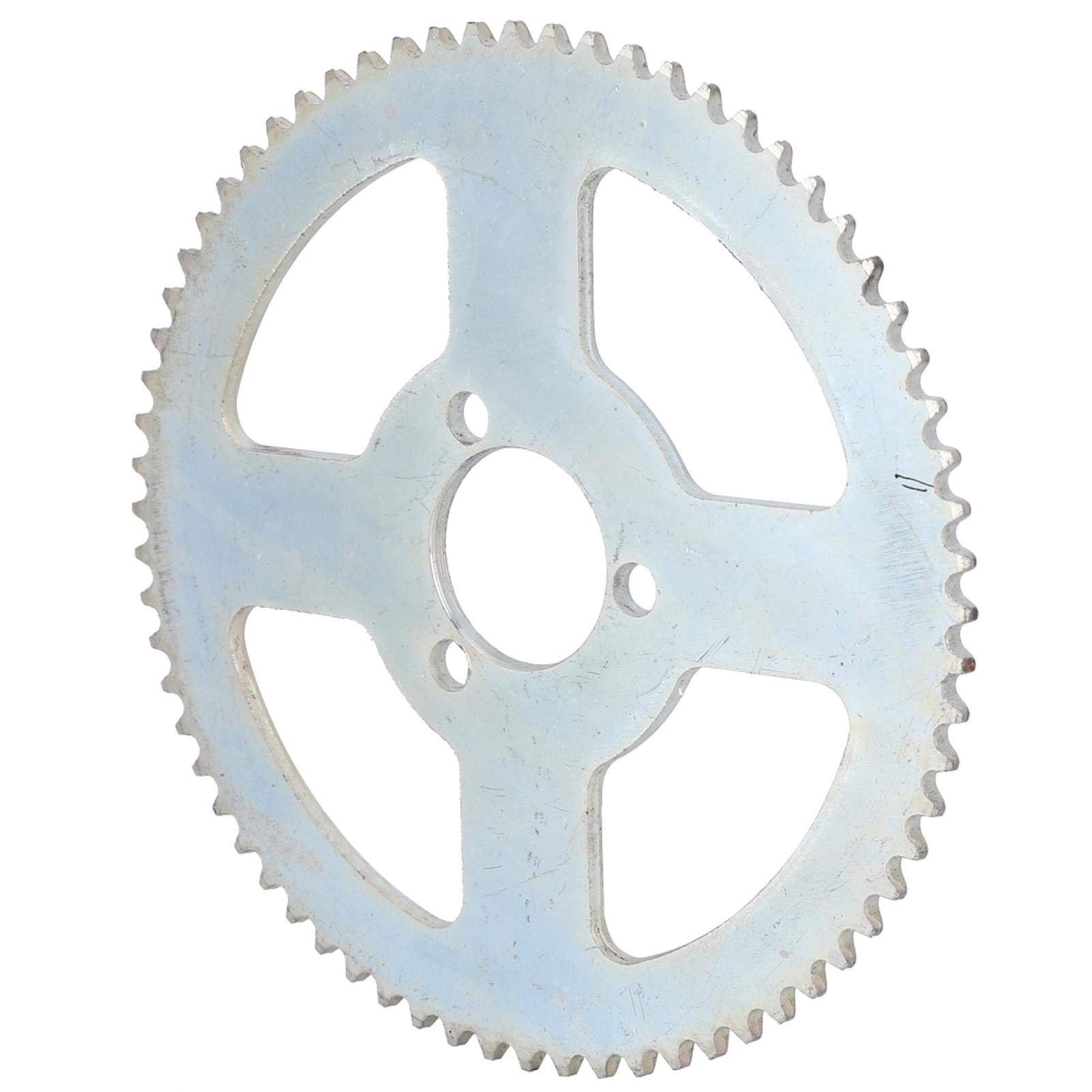 OUKENS 65T 25H 3-Hole Metal Sprocket for Electric Bikes & Scooters - Durable Crankset Gear Plate for E-Bike Conversion & Performance Upgrades - Perfect for Commuting, Off-Road & Urban Riding