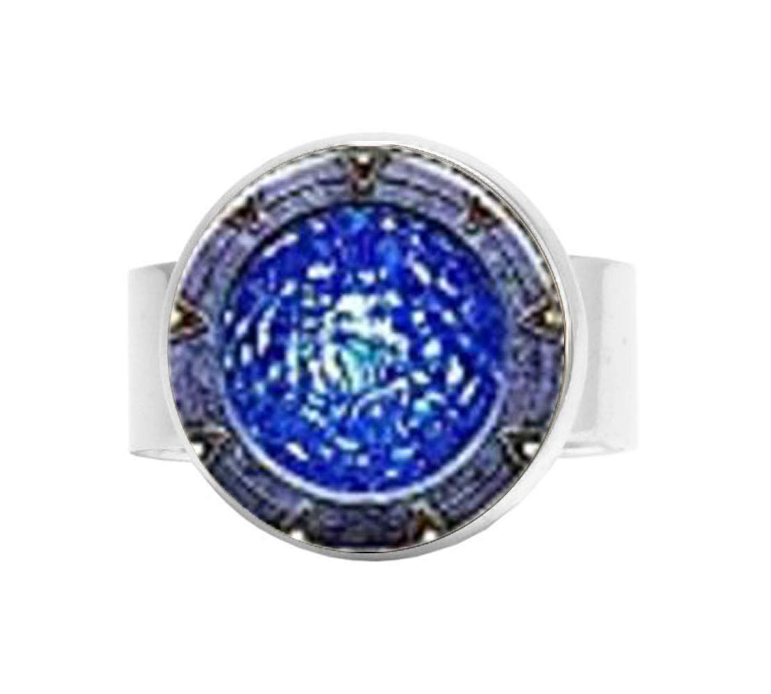 Stargate Atlantis Adjustable Ring - Sci-Fi Jewelry Gift for Fans