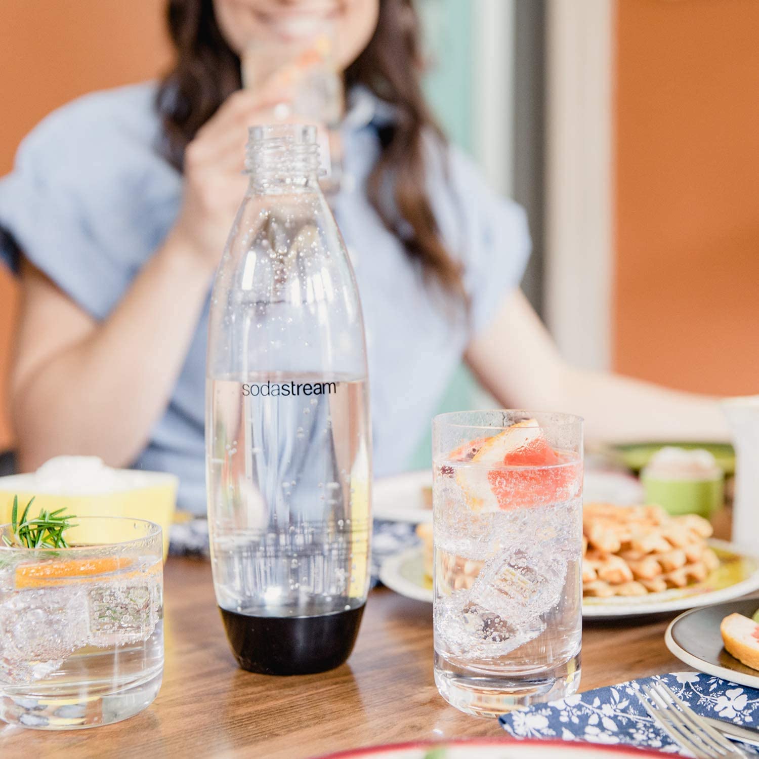 SodaStream 60L CO2 Carbonator Refill - 14.5 Oz (3-Pack) - No Exchange Needed - Perfect for Home Carbonation & Sparkling Water Makers