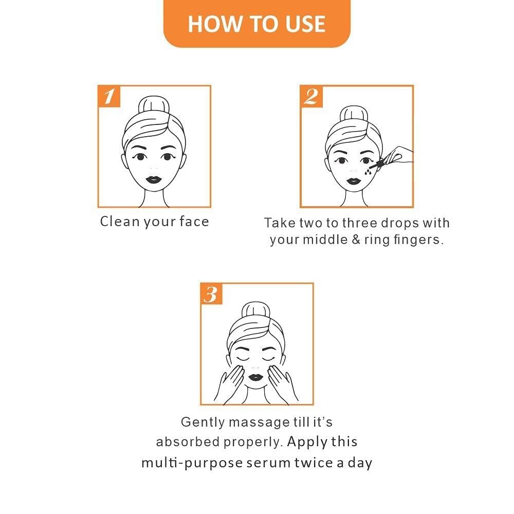 ELIIOUS Vitamin C Serum for Face - 30ml Brightening & Anti-Aging Serum with Hyaluronic Acid | Reduces Dark Circles, Wrinkles & Sun Damage | Day & Night Skincare Routine | Pack of 1