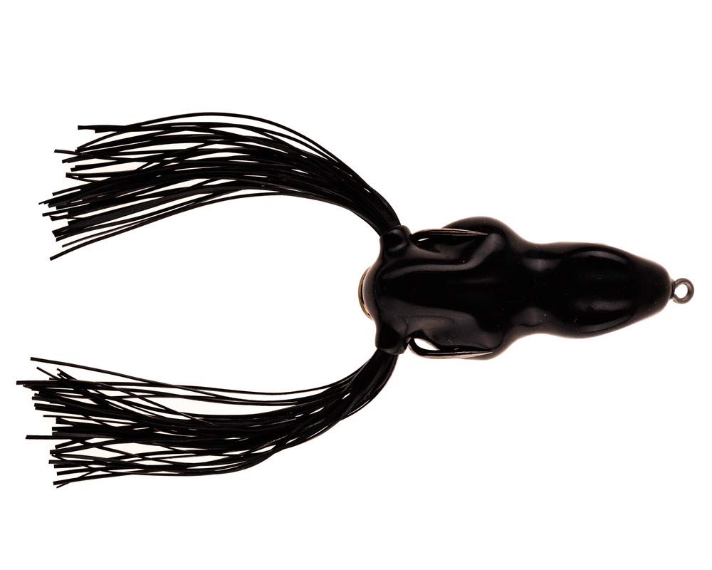 Scumdog Topwater Bass Fishing Hollow Body Frog Lure with Weedless Hooks - Best for Freshwater Bass Fishing in Lakes, Ponds & Weedy Areas