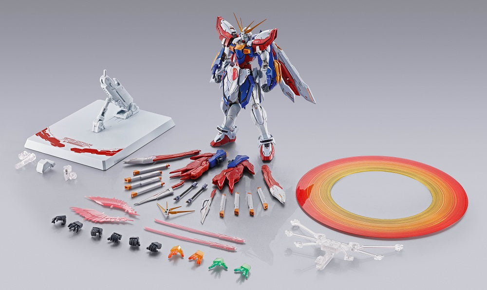 Bandai Metal Build G Gundam God Gundam Action Figure - Premium Collectible Model Kit for Anime Fans | Perfect for Display, Gifts & Anime Collections