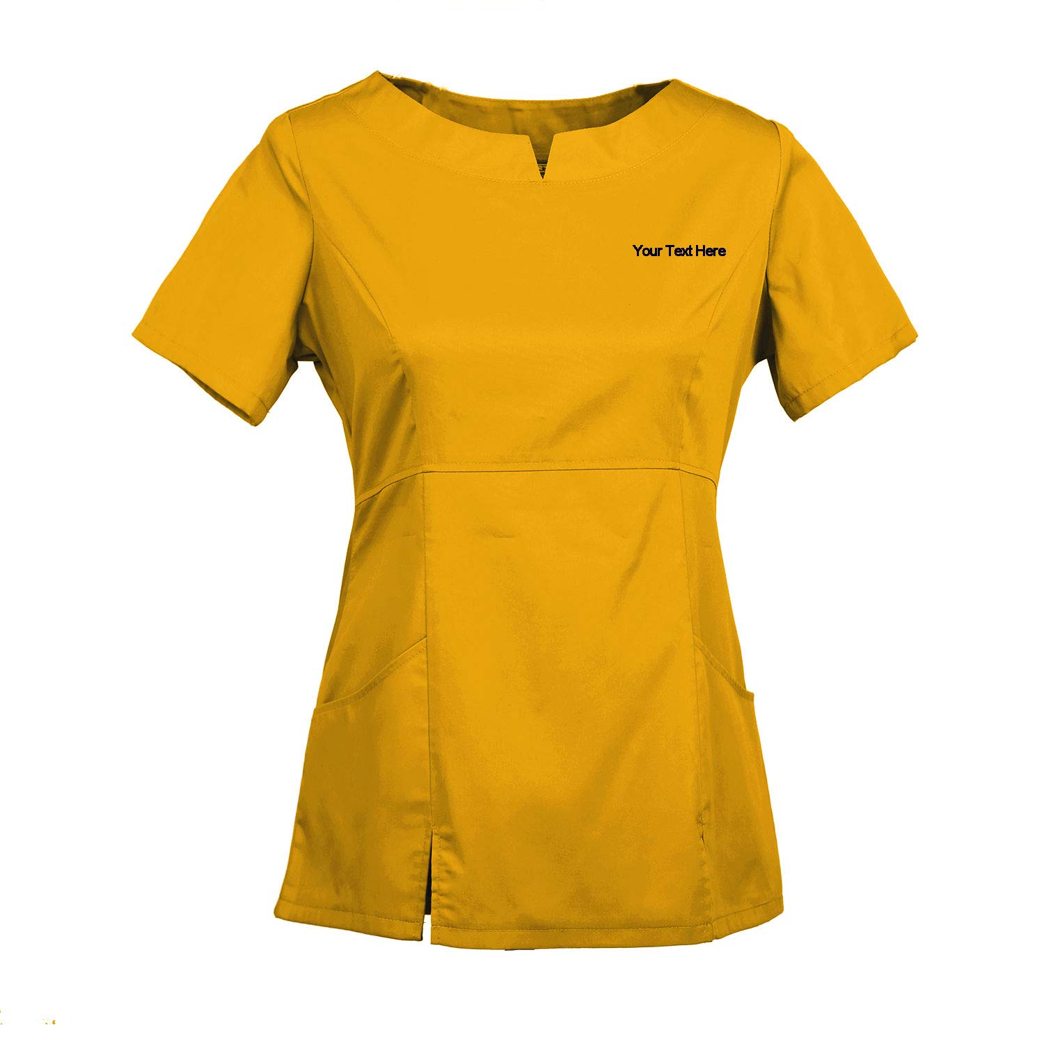 TAILOR'S Women's Embroidered Scrub Top & Pants Set - Customizable Medical Uniform for Nurses & Healthcare Professionals - Perfect for Hospitals, Clinics & Long Shifts