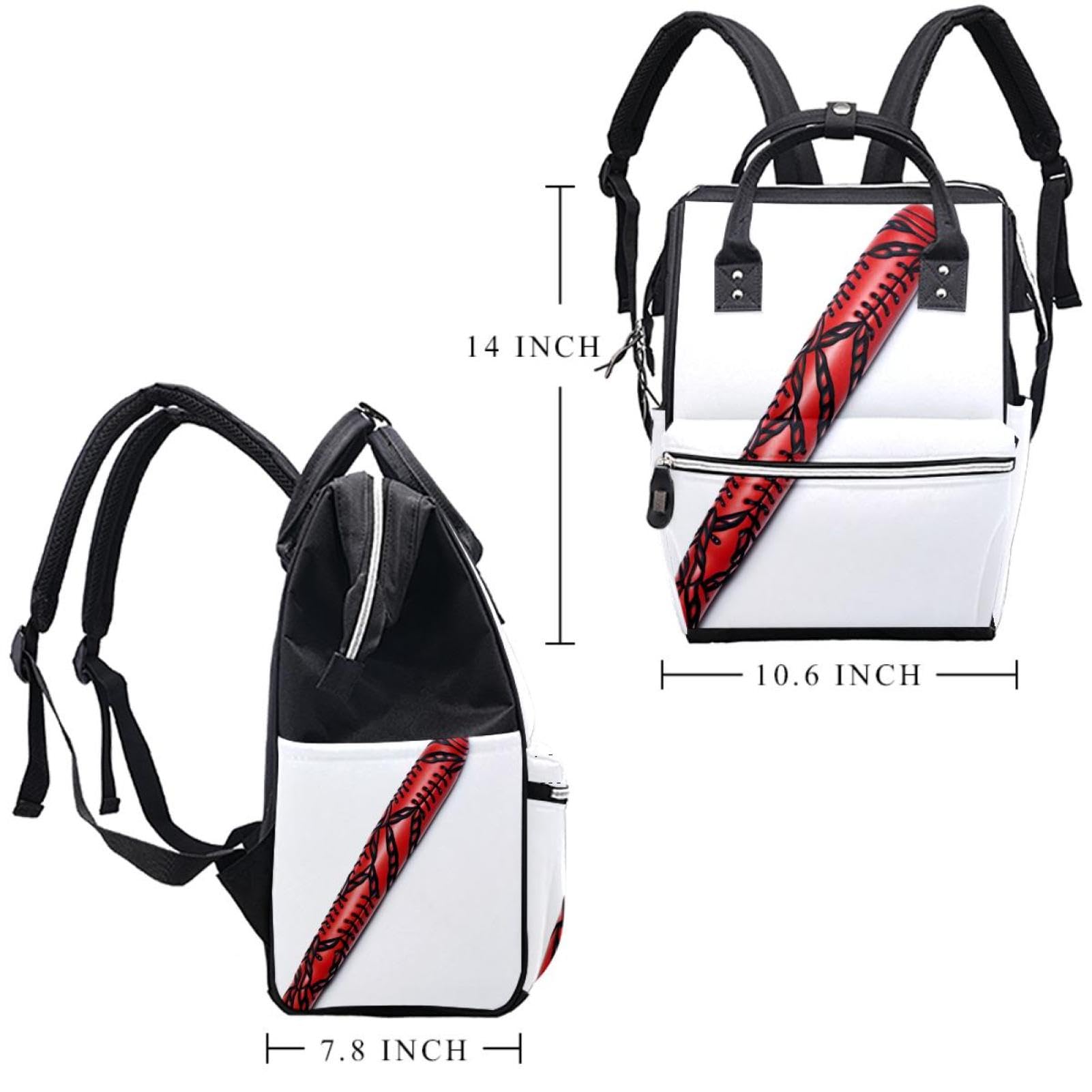 Best Travel Backpacks for Women & Men - Lightweight Durable Baseball Backpack for Commuting, School, Hiking & Outdoor Adventures