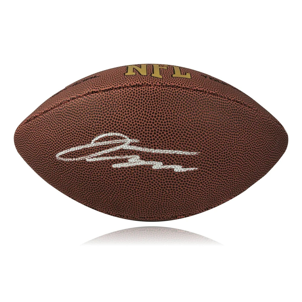 Jonathan Taylor Signed Indianapolis Colts Football with JSA COA - Authentic NFL Autograph Collectible for Fans, Memorabilia Display, and Sports Gift