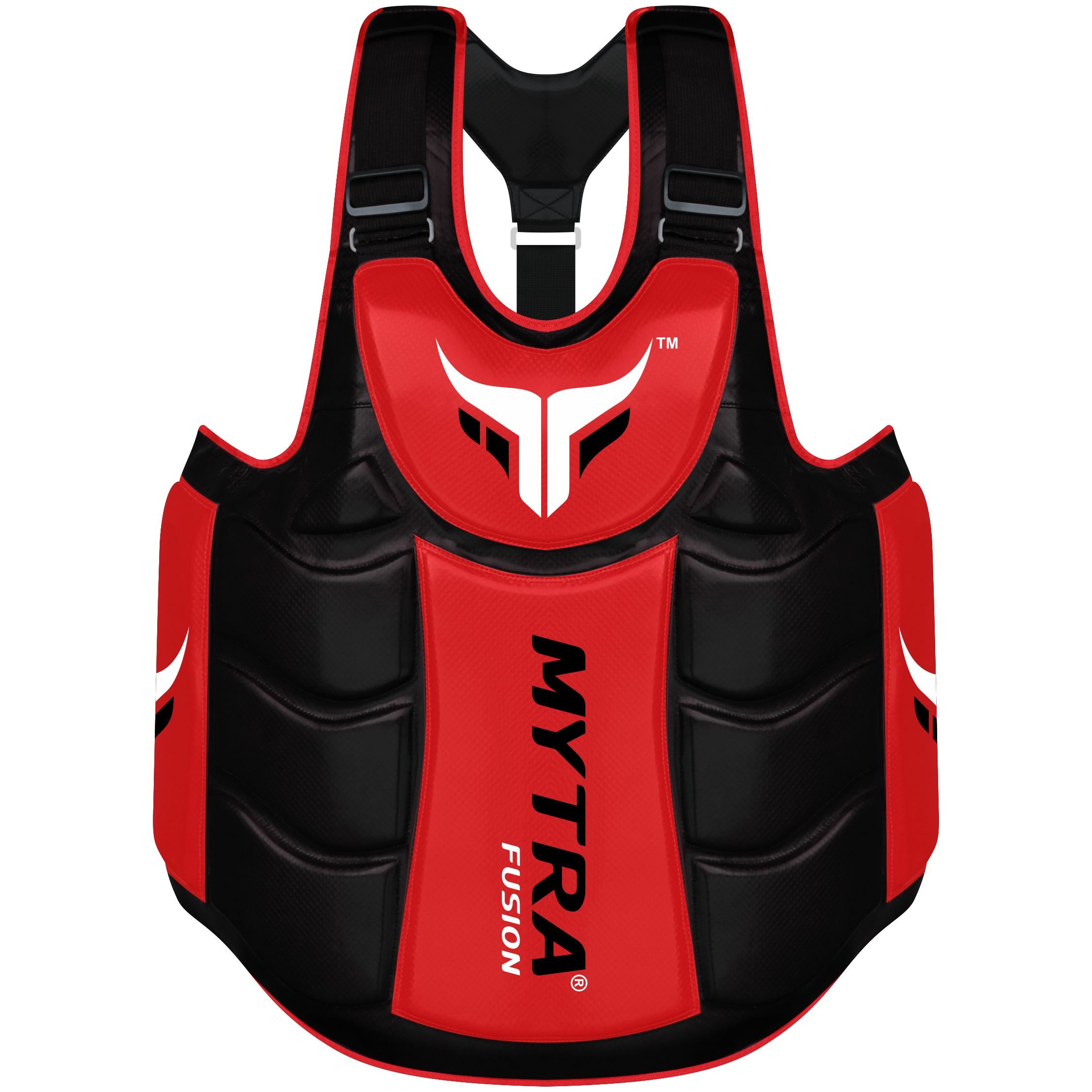 MYTRA Fusion Boxing Body Protector - Premium MMA & Muay Thai Belly Guard for Men - Ideal for Boxing Training, Fitness Gym Workouts & Combat Sports