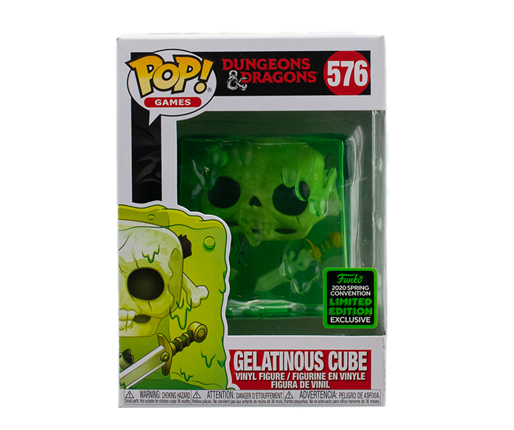Funko Pop! Gelatinous Cube Dungeons & Dragons Collectible Figure - 2020 Spring Convention Exclusive - Perfect for D&D Fans & Tabletop Gaming Decor