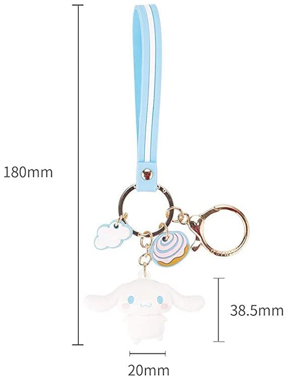 Mtoye Cute Kawaii Anime Keychain - Adorable Cartoon Character Keyring for Backpacks, Bags & Gifts - Perfect for Anime Fans & Cosplay Accessories