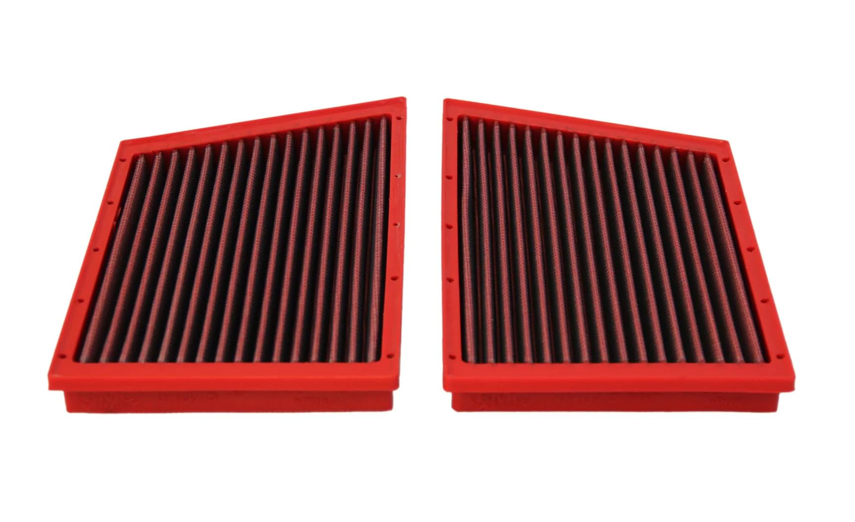 BMC Air Filter Panel Air Filter Compatible with 2018+ Porsche 911 (992) 3.0 H6 Carrera S Dakar Sport Classic Targa Turbo - High Performance Replacement Air Filter Kit (2 Filters Included) for Improved Engine Power & Fuel Efficiency - Perfect for Racing, Off-Roading & Daily Driving